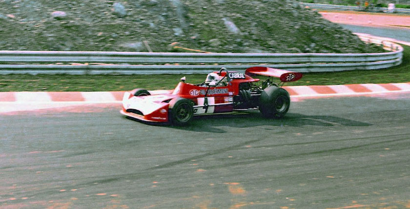 " Nicha " Cabral no Autódromo do Estoril em 1973