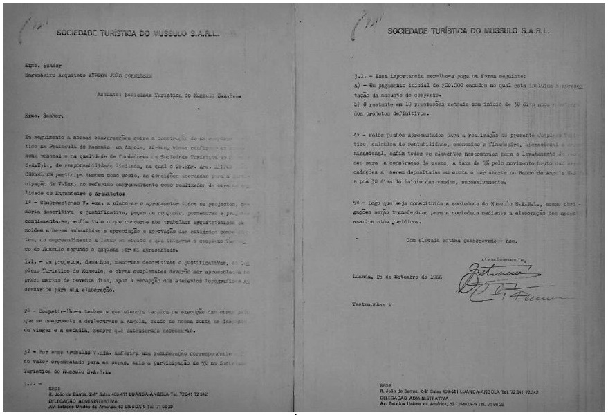 Contrato de 25 de Setembro de 1966